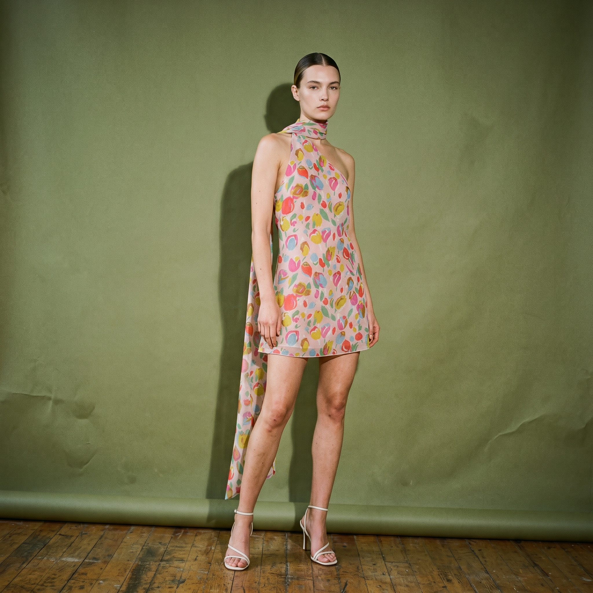 for love and lemons audrey mini dress For Love & Lemons Audrey Mini Dress in a Multi Colored Floral Print