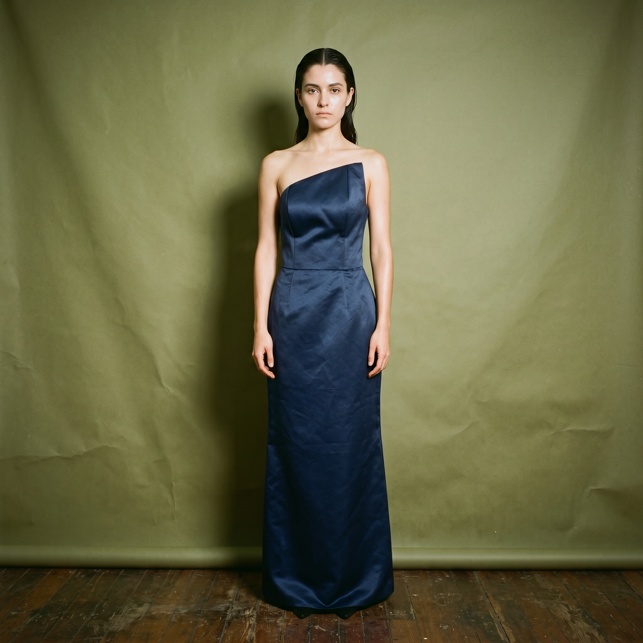 Tinni Navy Blue Tube Dress