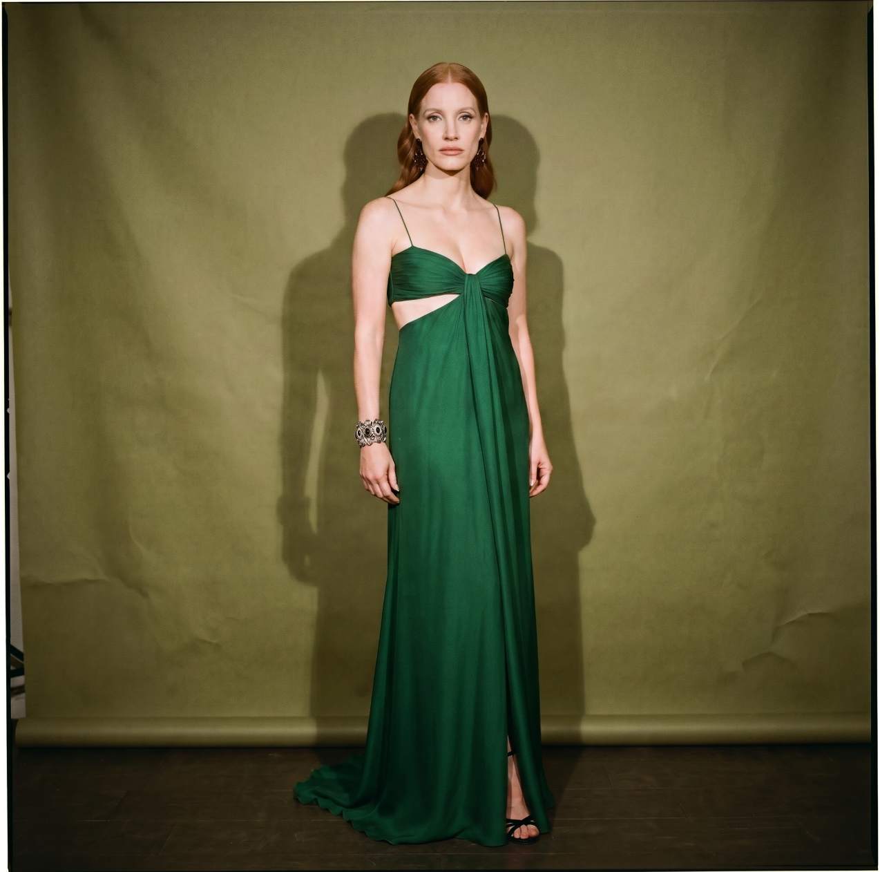 Trikul Cutout at the Waist and Delicate Tin Straps