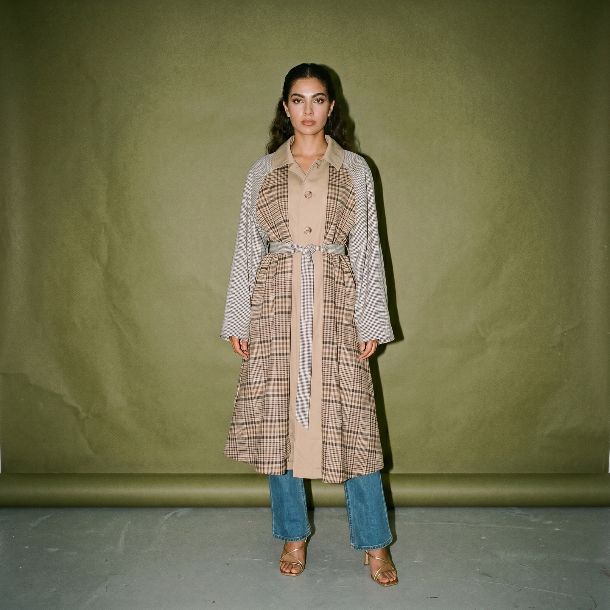 Cast Anna Soutien Collar Coat Trench