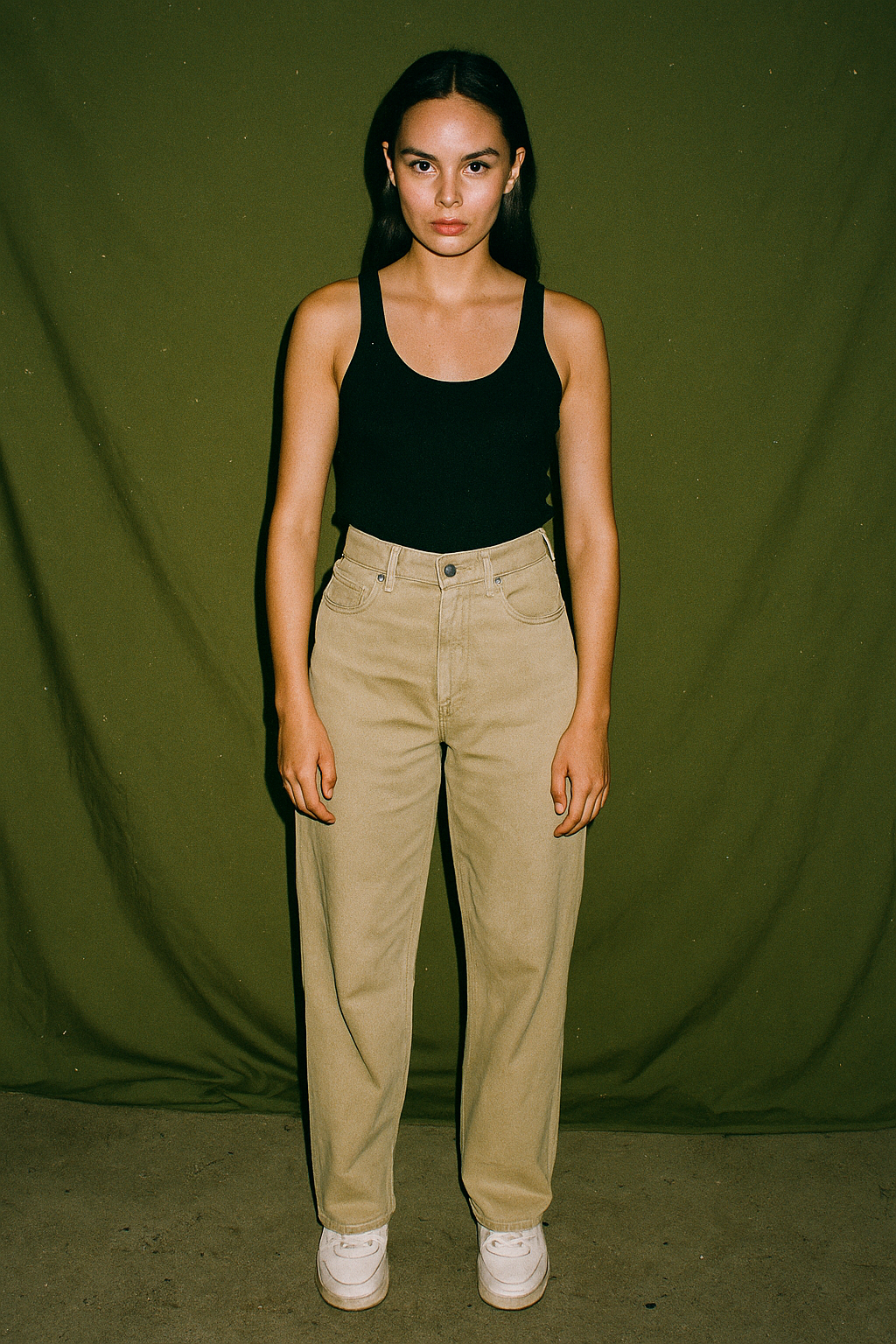 Acne Studios Beige Denim Jeans