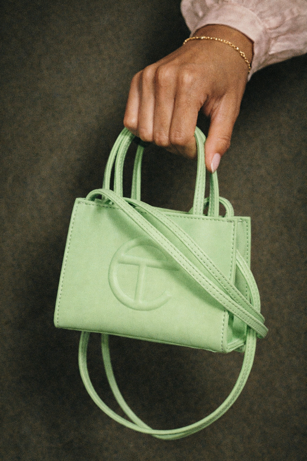 Telfar Mini Sling Bag Mint Green