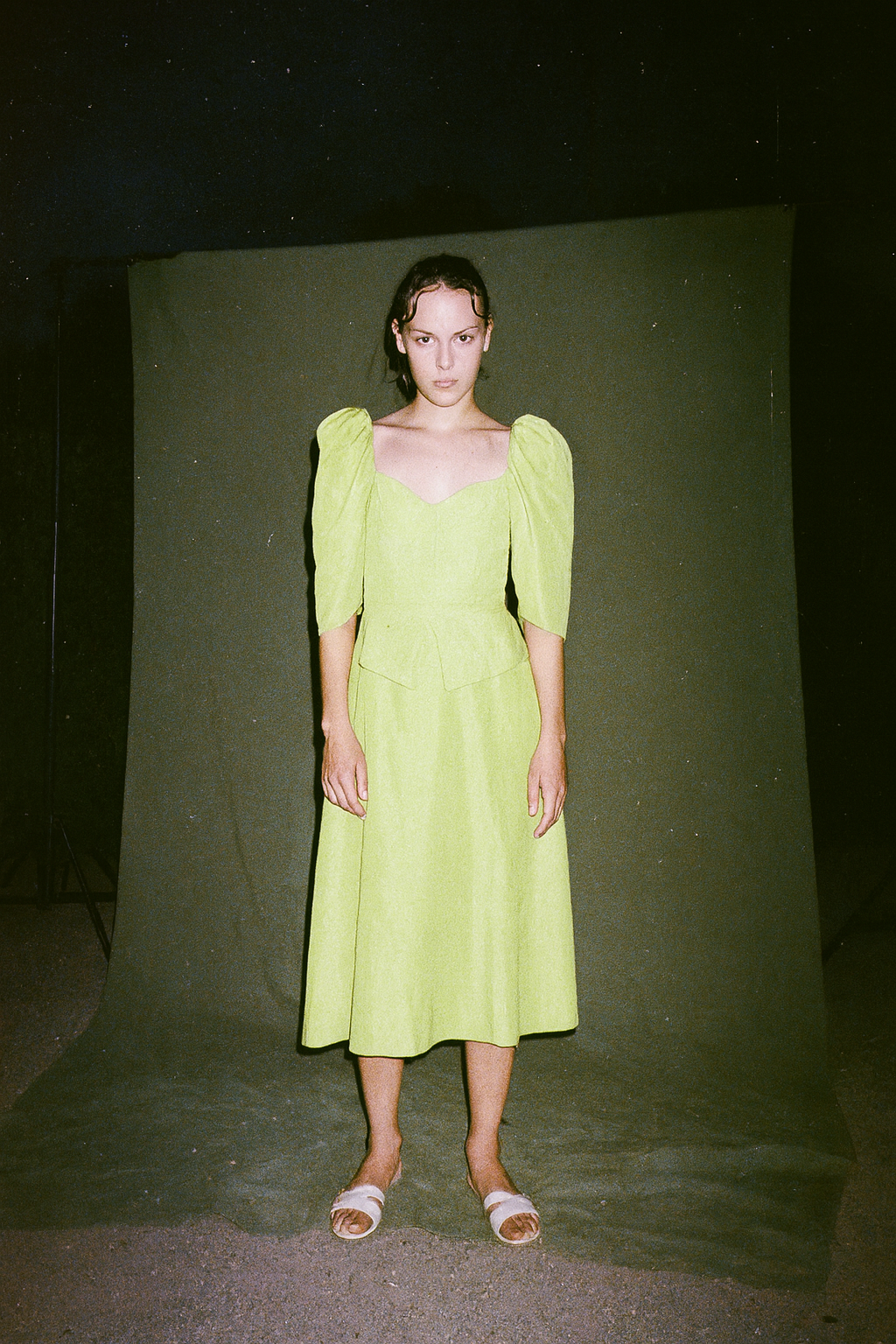 Maryam Nassir Zadeh Green Croptop