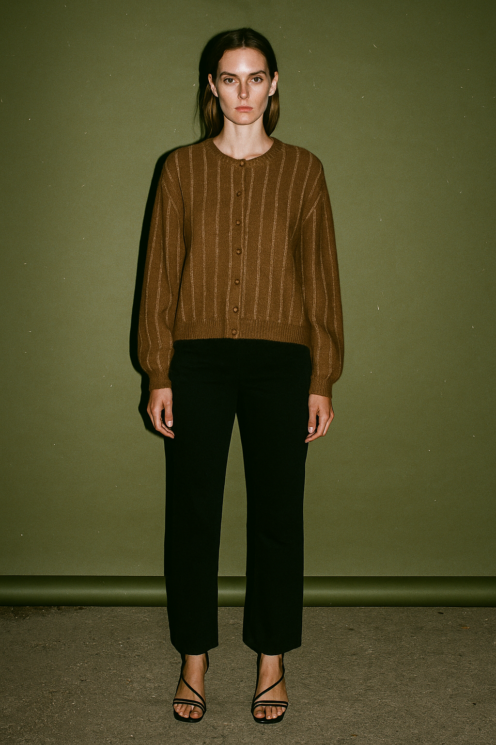 La Mille Sezane Sweater Button Front Cardigan